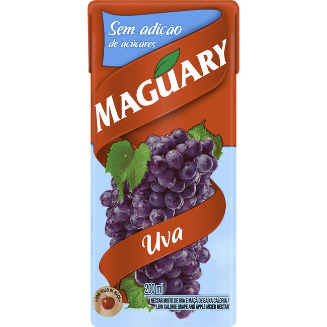 Bebida Maguary Uva sem Adição de Açúcares 200ml