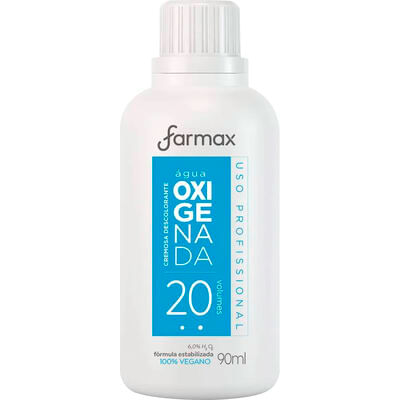 Água Oxigenada Farmax 20 volumes 90ml