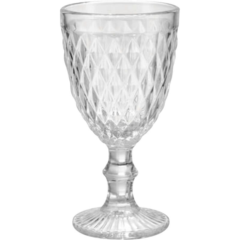 Taça de Vidro Celeste Transparente un