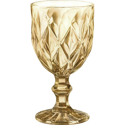 Taça de Vidro Celeste Âmbar un