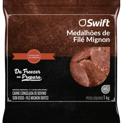 Medalhão de Filé Mignon Swift Congelado 1kg