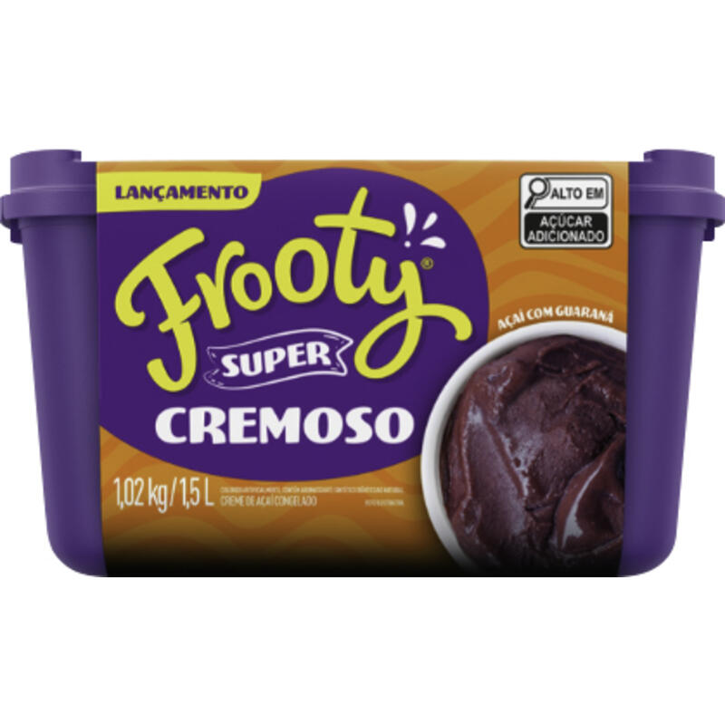 Açaí Frooty Cremoso 1,5L