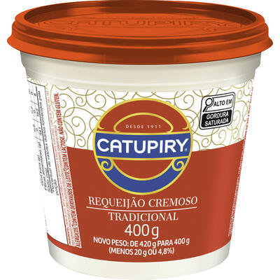 Requeijão Catupiry Tradicional 400g
