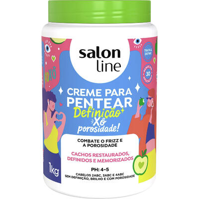 Creme para Pentear Salon Line Xô Porosidade 1kg