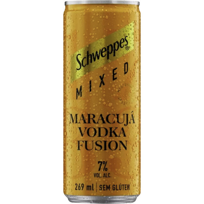 Bebida Alcoólica Schweppes Maracujá Fusion 269ml