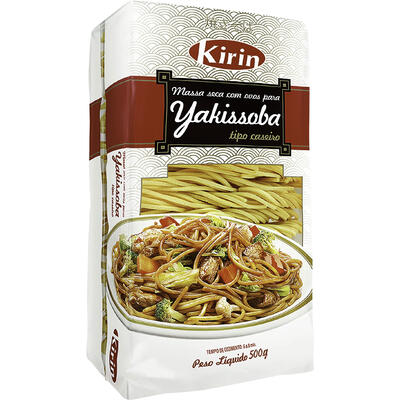Macarrão Yakissoba Kirin Tipo Caseiro 500g