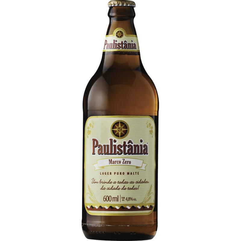 Cerveja Paulistânia Puro Malte One Way 600ml