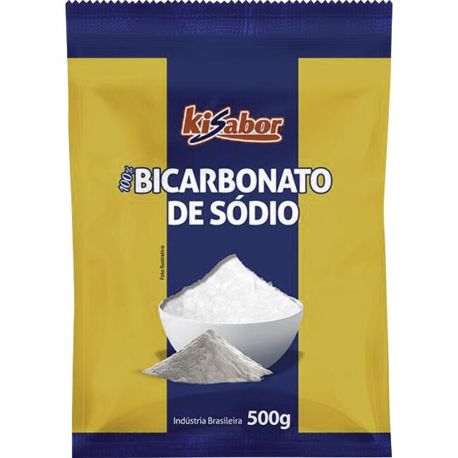 Bicarbonato de Sódio Kisabor Pacote 500g