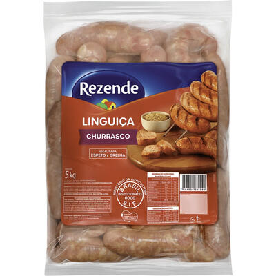 Linguiça para Churrasco Rezende Congelada 5kg