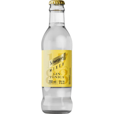 Bebida Alcoólica Schweppes Gin Tônica 250ml