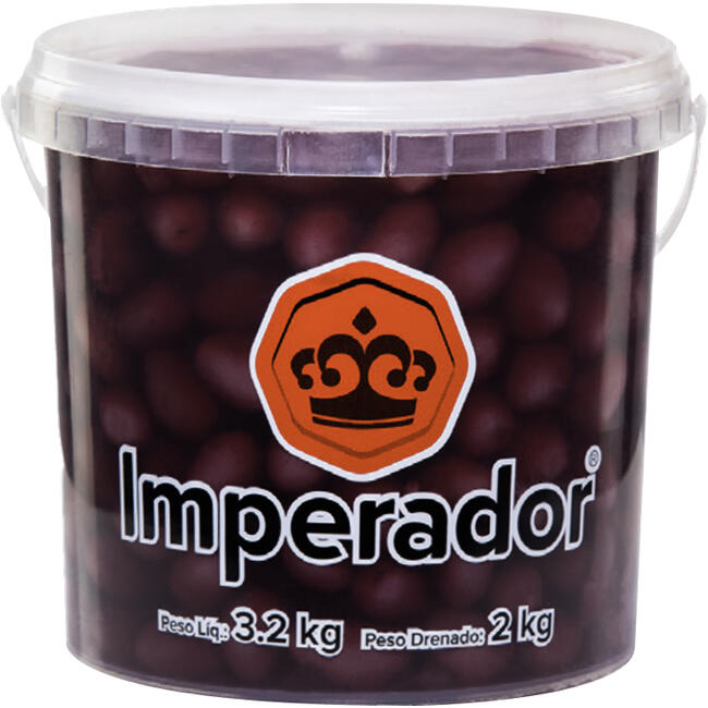 Azeitona Preta Imperador 2kg